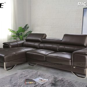 mẫu sofa giường da bò future model 7037 3l chính hãng sang trọng