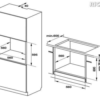 LÒ NƯỚNG ÂM TỦ HAFELE HO-KT60G 535.62.601