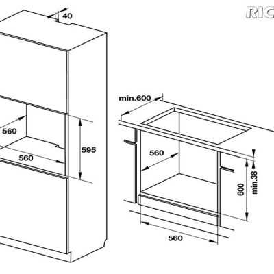 LÒ NƯỚNG ÂM TỦ HAFELE HO-K60C 535.62.591