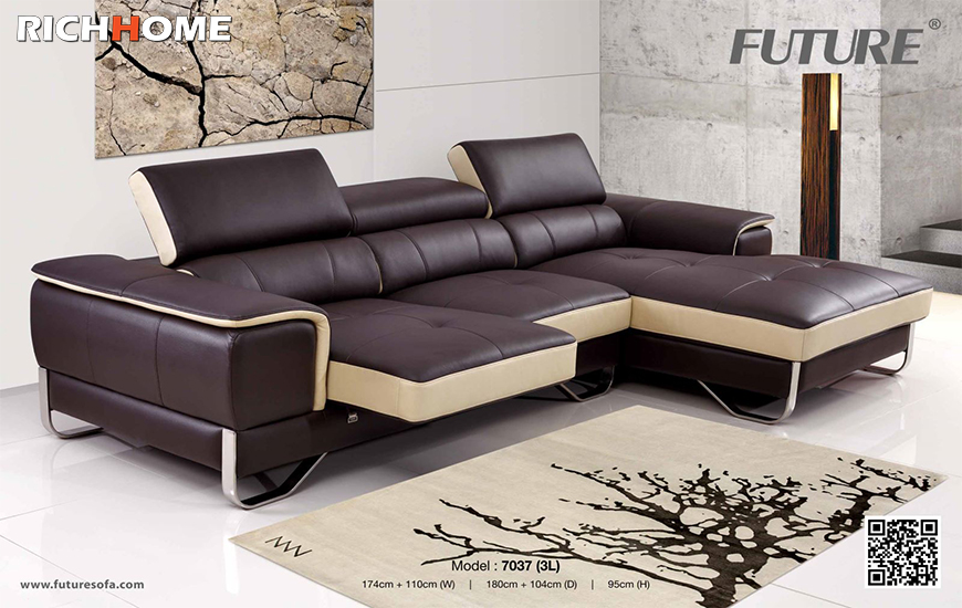 sofa da bo future model 7037 3l 2 - SOFA DA BÒ - FUTURE MODEL 7037 (3L)
