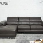 Sofa da b&ograve; chữ L - Future Model 7037 (3L)