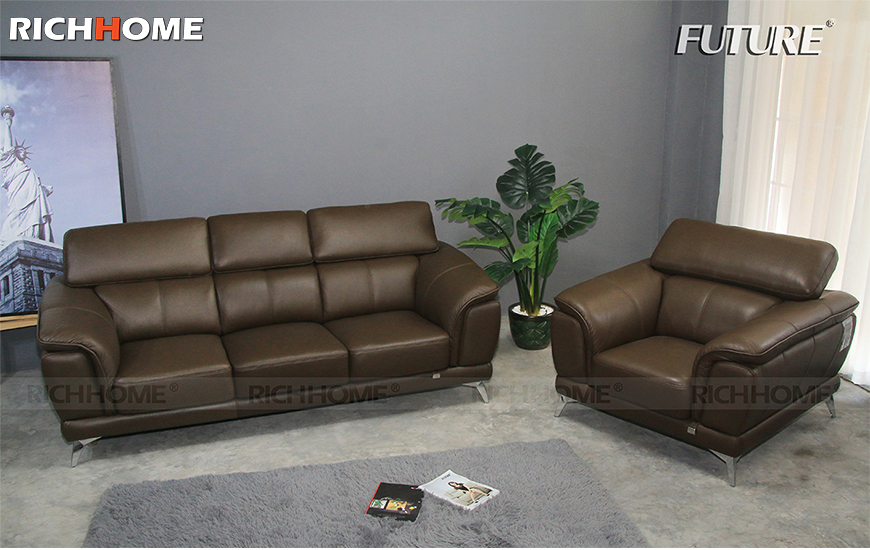 Sofa băng da bò - Future Model 7040 (1+3)