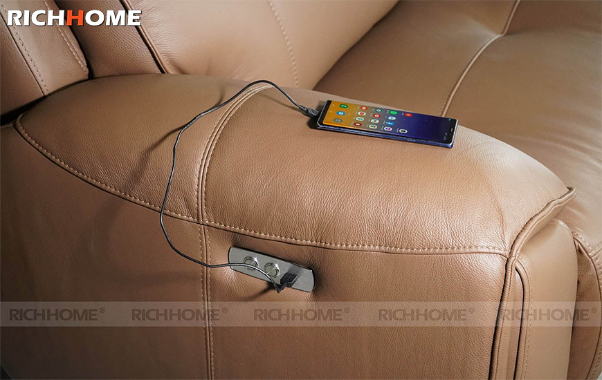 Sofa thư giãn da bò - Future Model 9919 (3L) chính hãng giá rẻ