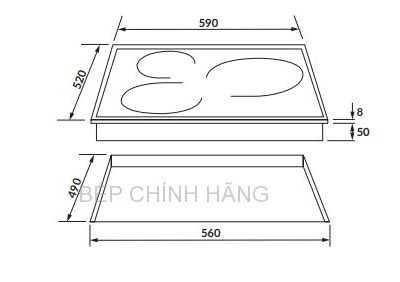 BẾP TỪ ROSIERES RPIF342