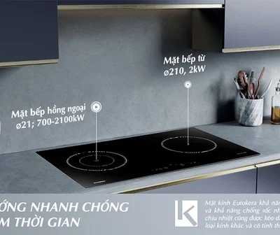 Bếp kết hợp 1 từ 1 hồng ngoại RVPI711
