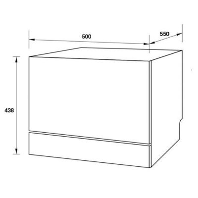 MÁY RỬA BÁT MINI HAFELE HDW-T50A 538.21.190