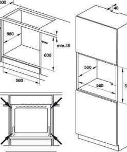 LÒ NƯỚNG ÂM TỦ HAFELE HO-T60B 535.02.711