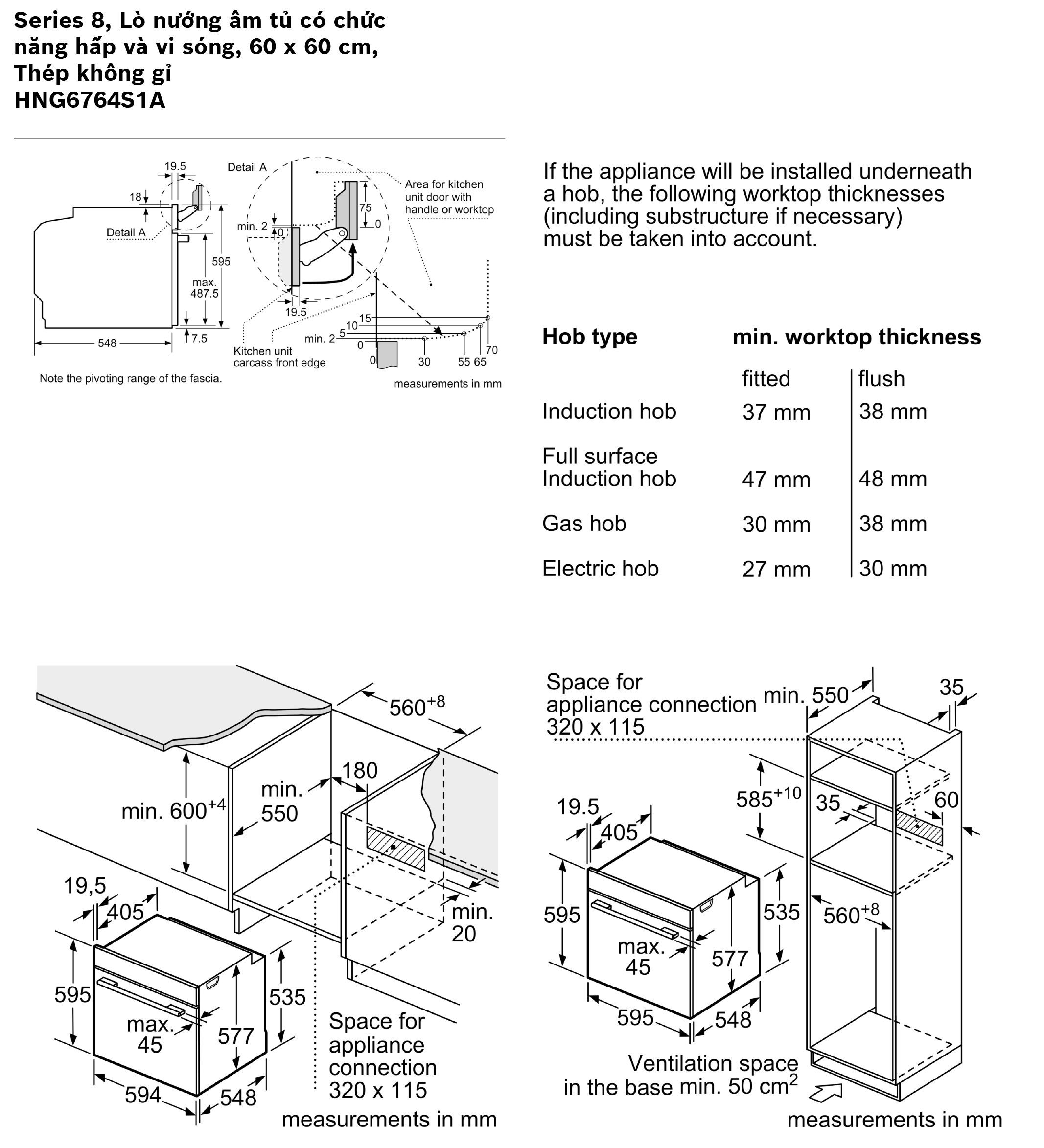 HNG6764S1A 3 - Lò Nướng - Hấp - Vi Sóng BOSCH HNG6764S1A