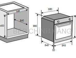 Lò nướng nhiệt phân ROSIERES RF697ZIN/E