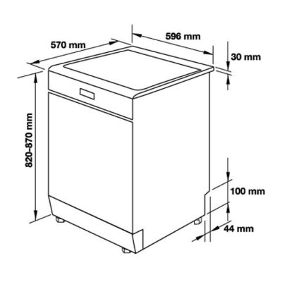 MÁY RỬA BÁT HAFELE HDW-F60D 533.23.250