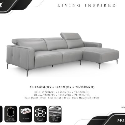 SOFA DA BÒ – MONTE MODEL 5018 (3L)