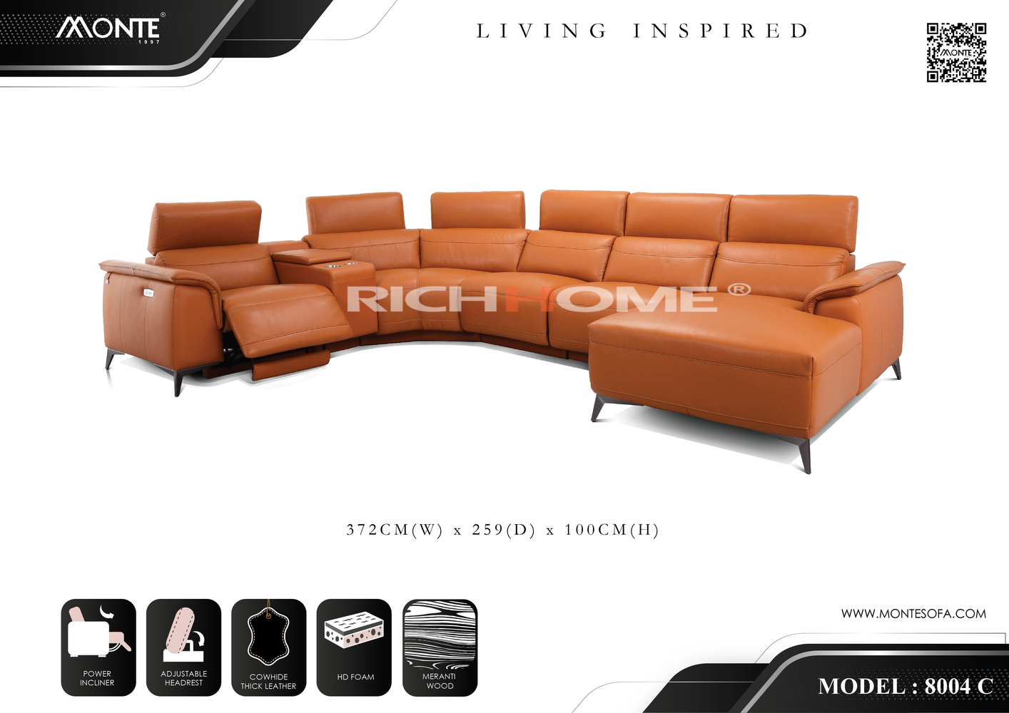 Những mẫu sofa góc nhập khẩu cao cấp tại RichHome