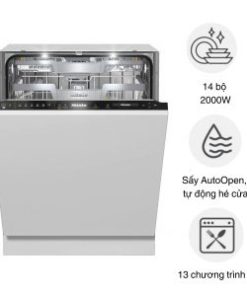 Máy Rửa Bát Miele G 7590 SCVi Âm Tủ