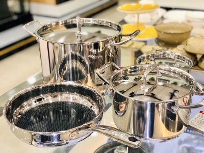 Bộ nồi inox 7pcs Elo Balay