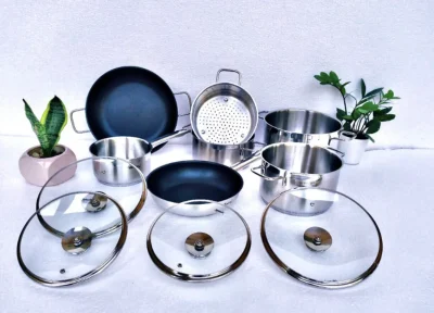 Bộ nồi inox 7pcs Elo Balay