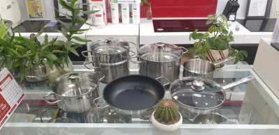 Bộ nồi inox 7pcs Elo Balay