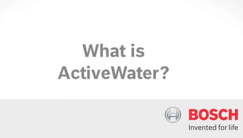 Bosch Activewater 1 - Tổng hợp các tính năng nổi bật của máy rửa bát Bosch