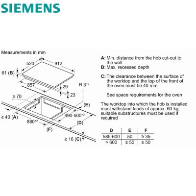 Bếp Từ Đa Điểm Siemens iQ700 EZ977KZY1E – 90CM