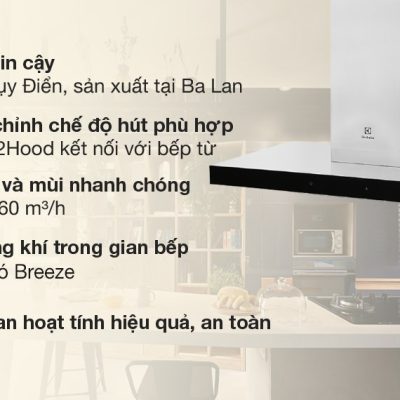 Hút mùi ELECTROLUX LFT769X