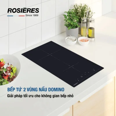 Bếp từ ROSIERES 2 lò – domino MI 1301