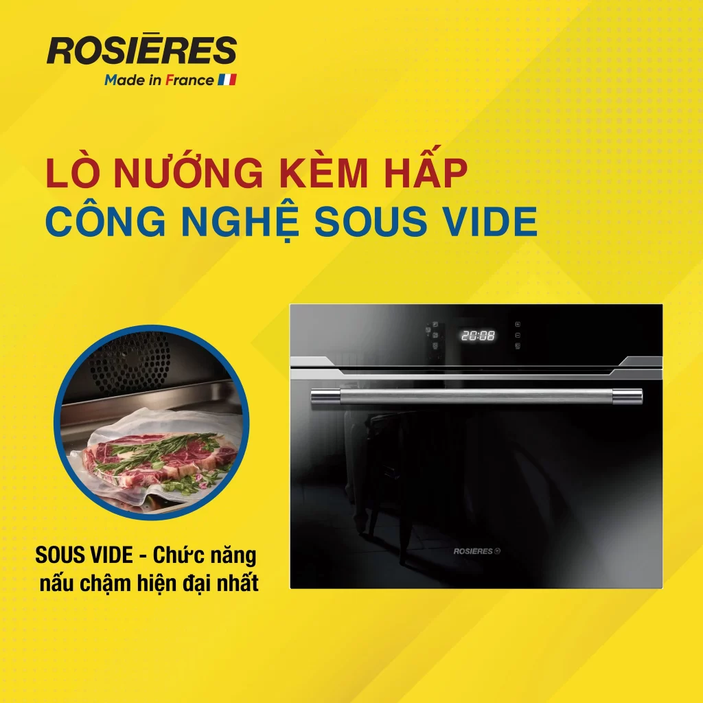 lo nuong kem hap rfvs580x sublime 1 43bb47c5 6beb 4294 a808 719a15429a52 1024x1024 - Lò nướng kết hợp hấp combi ROSIERES RFVS580X