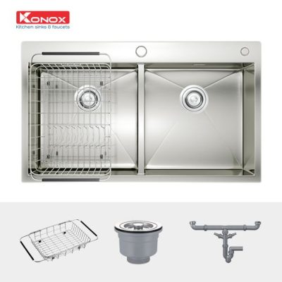 Chậu rửa Bát Konox model: Overmount Sink KN8248DOB