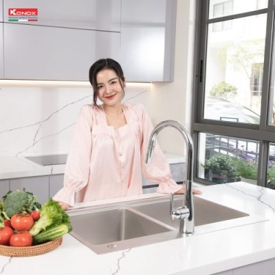 Chậu rửa Bát Konox KN8651TD Dekor Basic