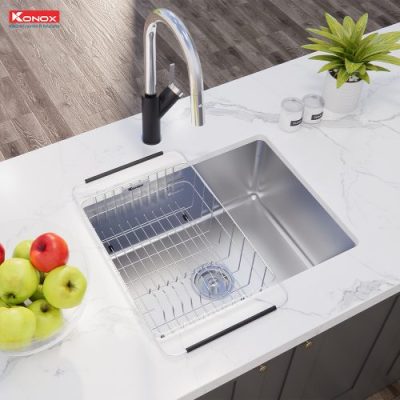 Chậu rửa Bát Konox model: Workstation – Undermount Sink KN5444SU Dekor