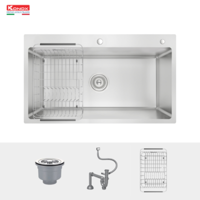 Chậu rửa Bát Konox model: Workstation – Undermount Sink KN8248SO Dekor