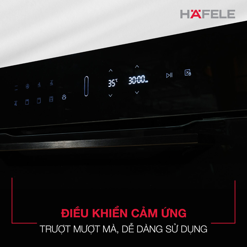 Lo nuong HO 6T70A c - Lò nướng âm tủ Hafele HO-6T70A 538.01.441 series 600