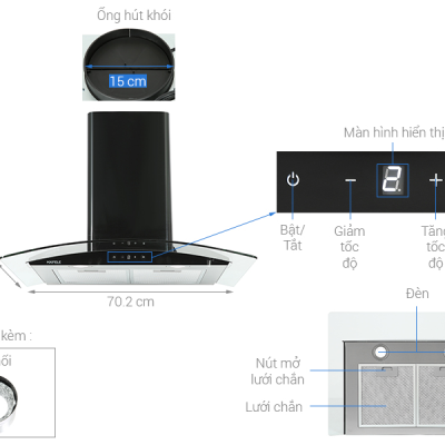 MAY HUT MUI GAN TUONG HAFELE HH WT70A 533.86 1 400x400 - MÁY HÚT MÙI GẮN TƯỜNG HAFELE HH-WT70A 533.86.807