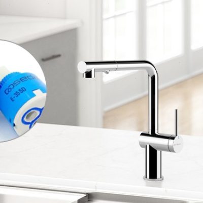 Vòi rửa bát Rút dây Stella Chrome