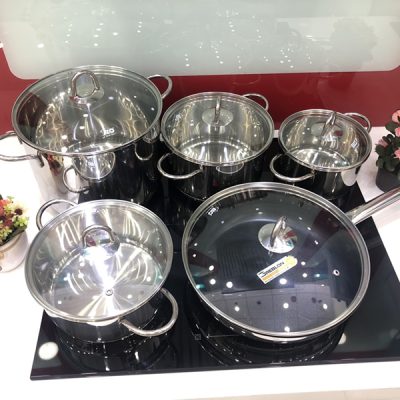 Bo noi chao Inox 5 chiec Rubin Special 2 400x400 - Bộ nồi chảo Inox 5 chiếc Rubin Special