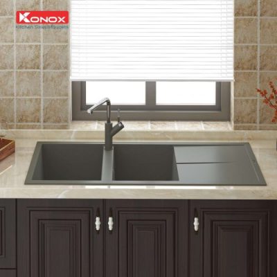 Chậu rửa đá Konox Livello 1160 Grey