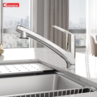 Vòi rửa bát Konox Kira Chrome